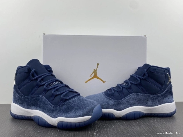 MIDNIGHT JORDAN 11 AIR AR0715-441 NAVY VELVET WMNS 0712